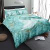 XCWYF 240 x 220 cm Marble-Texture Reversible Microfiber Bedding Set view 1