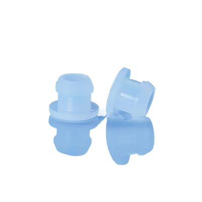 Closed Silicone Rubber Hole Plugs, 8 mm, 20-Pack