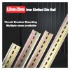 1 x 8.5 mm, 35 mm Iron DIN Rail, C45 Guide Rail, 0.9 mm (18 cm) view 2
