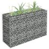 Galvanized Steel Gabion Raised Garden Bed, 90 x 30 x 60 cm view 1