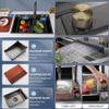 Stainless Steel Single-Bowl Waterfall Kitchen Sink Workstation view 3