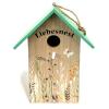 Set of 2 Wooden Bird Nesting Boxes, 22 x 12 x 15.5 cm view 4