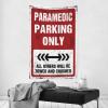 CakJuice Outdoor Bar Decor Tapestry, Sanitary Parking, Room and Funny Patio Decor (100 x 150 cm) view 2