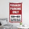 CakJuice Outdoor Bar Decor Tapestry, Sanitary Parking, Room and Funny Patio Decor (100 x 150 cm) view 3