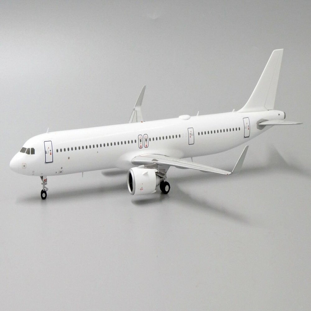 JC Wings A321 NEO 1/200 Blank Model with Stand - A321 BLANK