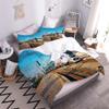 RCKLCY Kids’ Train Duvet Cover Set, 3-Piece, 3D Print, 100% Microfiber, 135 x 200 cm view 2