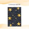 ZISHAK Elegant Festive Greeting Cards with Star Pattern view 4