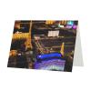 FRESQA Las Vegas Night Greeting Card for Weddings, Friendships, and Holidays | Premium Pearlescent Paper view 3