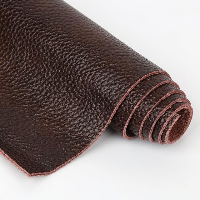 KUCOON First-Layer Cowhide Leather, Vegetable-Tanned Leather Piece for Wallets, Bags, Sofas, Furniture & DIY Leathercraft