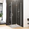 120 x 120 cm Corner-Entry Folding Shower Enclosure view 1