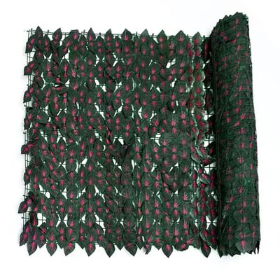 ZILOOK Artificial Ivy Privacy Screen, Artificial Ivy Hedge and Foliage Fence for Decorating Patios and Outdoor Balconies, WEWYQSJXBXF-3918 (Color: -, Size: 100 x 250 cm)