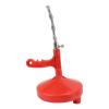 Focket Flexible Drain Snake with Non-Slip ABS Handle, Red view 2