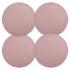 Washable Vinyl Placemats for Dining Tables, Rosy Brown view 2