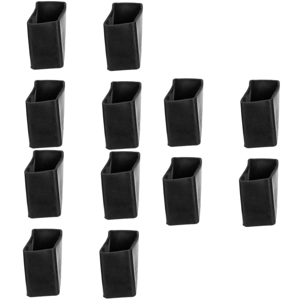 Housoutil 12-Pack Non-Slip Rubber Ladder Foot Covers