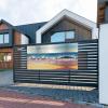 Sea Sunset in Olympic Park Coast Print Garden Flag view 4