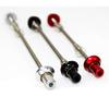 RAAMKA Bicycle Quick-Release Skewers for MTB/Road Bikes, Hex, 100/74/130/135 mm, Red view 2