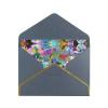 ZISHAK Colorful Floral Thank-You Cards for Weddings, Friendship and Anniversaries view 1