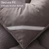 Foldable Plush Futon Mat, Full Size, Thick Tatami Mattress Topper for Adults and Children, Non-Slip Quilted Floor Mattress, Single/Double Options (Size: 90 x 200 cm) view 4