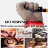TvyEs Cut-Resistant Chainmail Glove, Food-Grade Stainless Steel Mesh, Size L/A, 1-Pack view 2