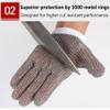 TvyEs Cut-Resistant Chainmail Glove, Food-Grade Stainless Steel Mesh, Size L/A, 1-Pack view 4