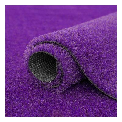 pujindu Artificial Grass, 3.1 cm Thick, High-Density Turf, Purple, 99 x 500 cm