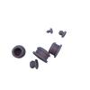 Silicone Rubber T-Type Dust Protection Plug, 10 mm, Gray view 3