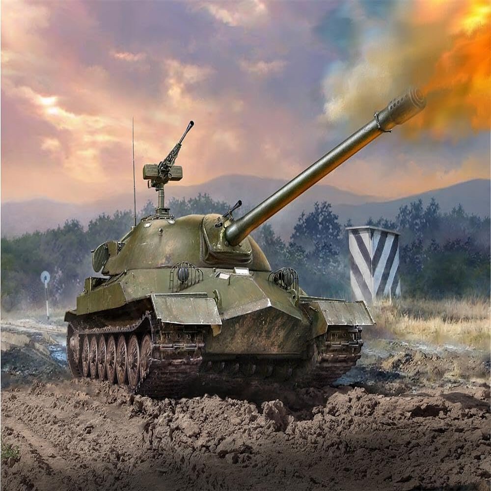 Zvezda 926292-1/100 IS-7 – Scale 1:100