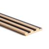 Bildershop-24 6-Piece Dekowa Wall & Ceiling Panel Set, Natural Oak/Black, 252 x 10.7 x 1.5 cm, Wood Look view 2