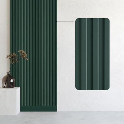 Bildershop-24 Dekowa Wall & Ceiling Panels, Pastel Dark Green/Green, 252 × 10.7 × 1.5 cm