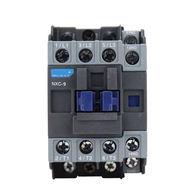 FOUNCY NXC-9 Contactor, 9A, AC 24V/36V/48V/110V/127V/220V/380V/415V, Customizable Individual Coils, 1 Piece (Color: AC 36V)