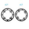 RAAMKA Round Bicycle Chainring, 104 BCD, 40/42/44/46/48/50/52T, MTB Chainring (42T, Red) view 4