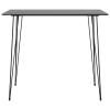 GuyAna 5-Piece Bar Set, Black, Mini Kitchen Dining Table with 5 Chairs view 3