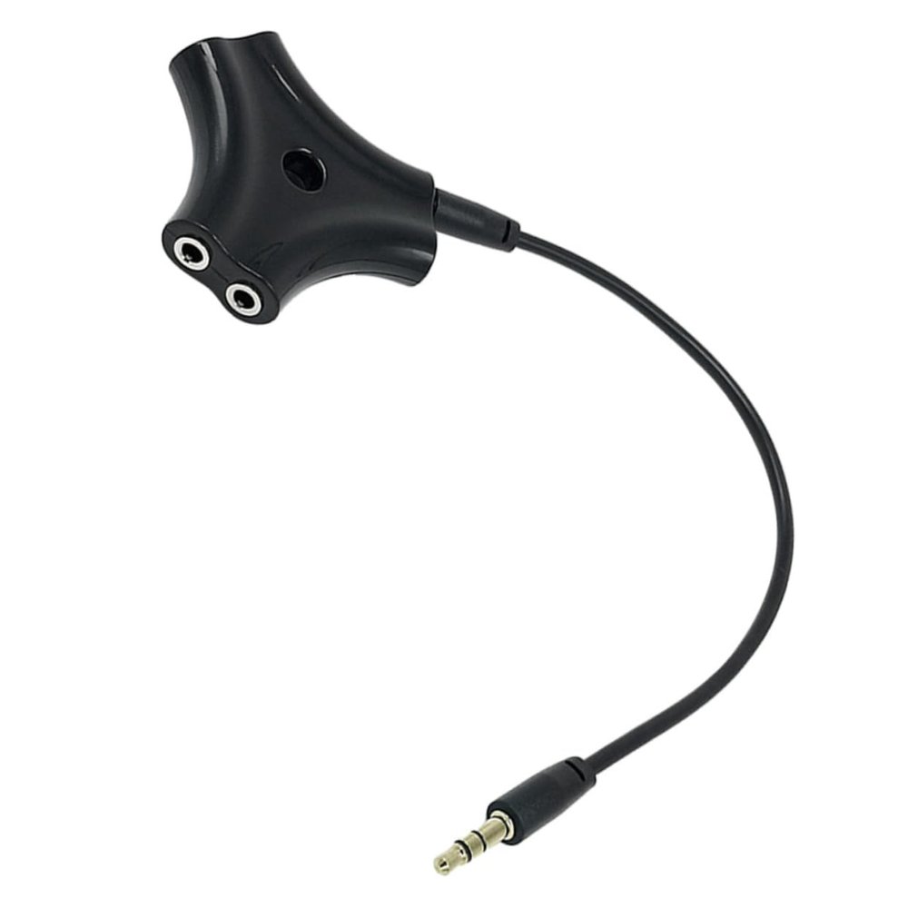 Hemobllo 3.5 mm 5-Way Headphone Splitter Adapter with Audio Cable