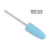 sourcing map 5-Piece Radish-Shaped Grinding Stones, 10 x 56 mm, 600 Grit, 2.35 mm Shank view 4