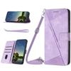 GoodcAcy Leather Wallet Flip Case for Xiaomi Redmi Note 8 Pro, Purple view 1