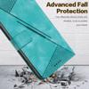 GoodcAcy Leather Wallet Case for Samsung Galaxy S22 Plus, Flip Cover with Stand and Card Slots, Green view 3