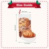 Rldobofe Painted Bread Personalized Christmas Stocking for Fireplace Decor view 3