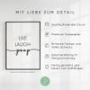 JUHMI Bathroom Decor Print, HD Art Print with Wooden Frame, “Live Laugh Poop,” 30 x 40 cm view 3
