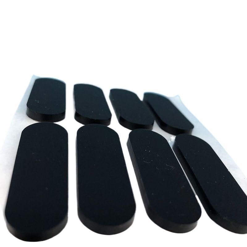 Oval Silicone Rubber Feet/Bumpers, Shock-Resistant, Self-Adhesive, 3 m, 10/11/12/13/14 mm (20 x 11 x 3 mm)