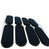 Oval Silicone Rubber Feet/Bumpers, Shock-Resistant, Self-Adhesive, 3 m, 10/11/12/13/14 mm (20 x 11 x 3 mm) view 1