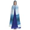 Jadery Blue Fish Halloween Hooded Cape for Adults view 2