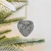 LAMAME Venom Skull Heart-Shaped Ceramic Christmas Tree Ornament view 3