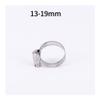 ELEGAM Garden Hose Clamps, Stainless Steel, 5-Pack, Worm-Drive Hose Clamps, 304 Stainless Steel (Size: 10–16 mm) (Size: 6–12 mm) (Size: 13–19 mm) view 2