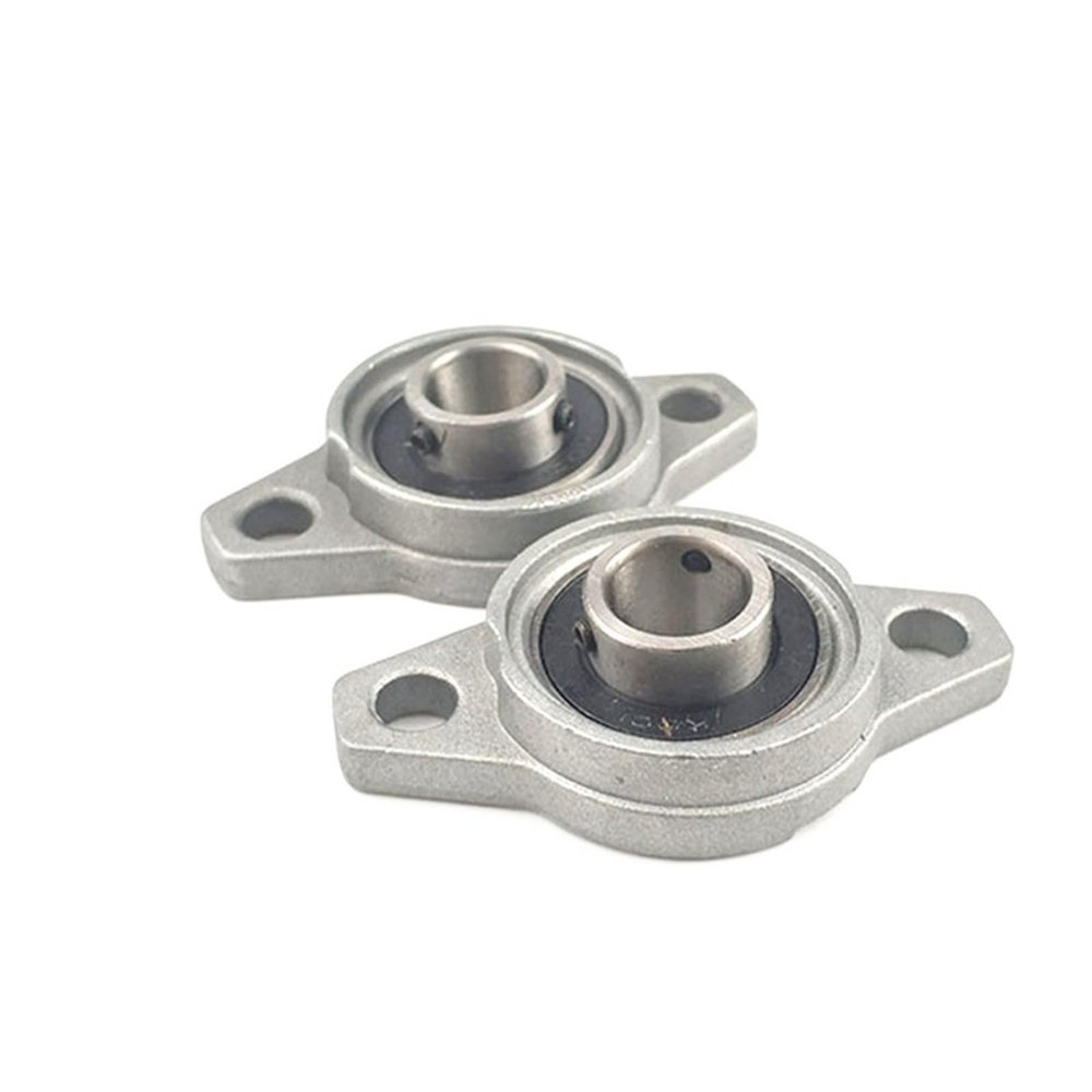 MIELEU KFL006 Mounted Pillow Block Bearing, 2-Pack, 30 mm