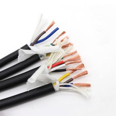 Shielded Copper Drag-Chain Cable, 2–5 Cores, 0.2–1.5 mm²