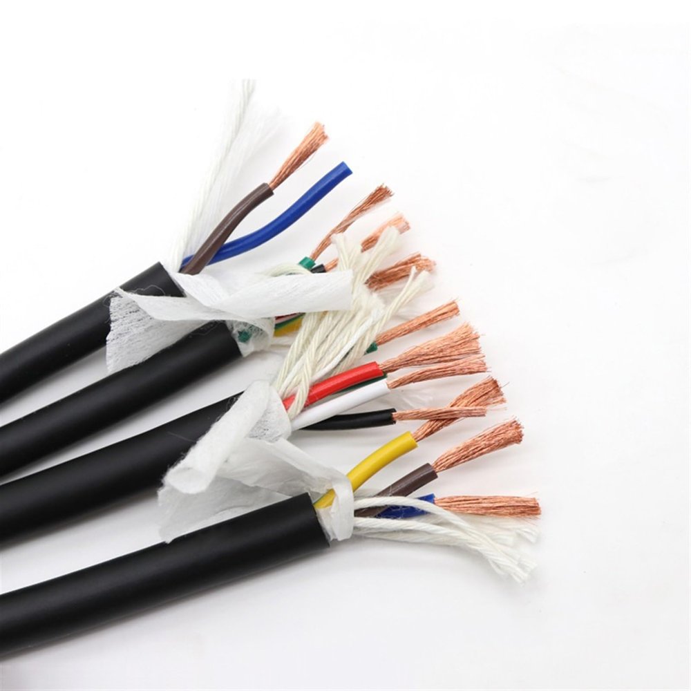 Shielded Copper Drag-Chain Cable, 2–5 Cores, 0.2–1.5 mm²
