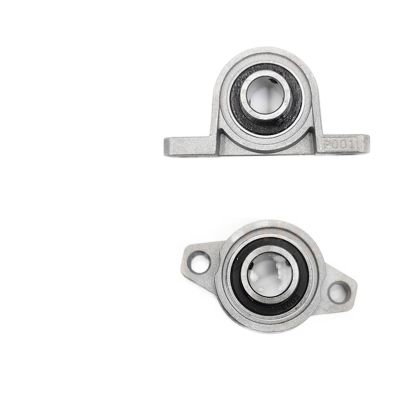 MIELEU Mounted Bearing AXK KFL08 KP08 KFL000 KP000 KFL001 KP001 Shaft Support, Zinc Alloy Pillow Block Housing for Ball and Skate Bearings (KP001, 12 mm)