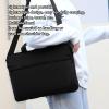 Sxhlseller 15.6-Inch Laptop Sleeve, Water-Resistant Polyester, Black view 3