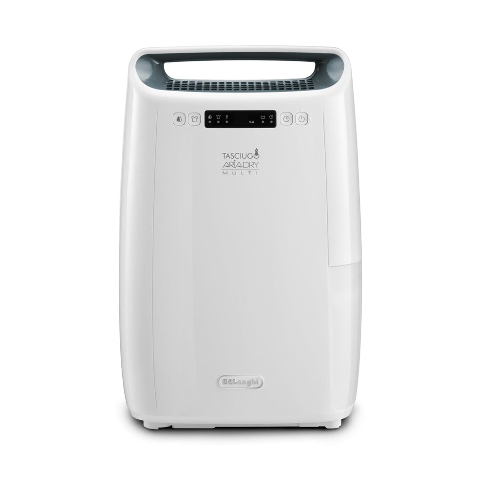 De'Longhi Tasciugo AriaDry Multi Portable Dehumidifier, 16 L/Day, White (DEXD216RF)