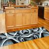 QQrunner Washable Non-Slip Hallway Runner Rug, Gray/Black, Custom Width 40–120 cm view 4